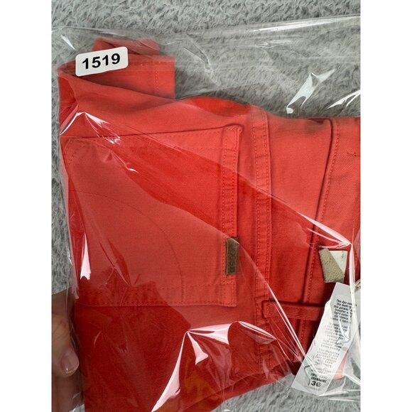 Joes Womens Grenadine Red Denim Shorts Size 30 NWT Cotton 5-Pocket Design - Picture 13 of 13